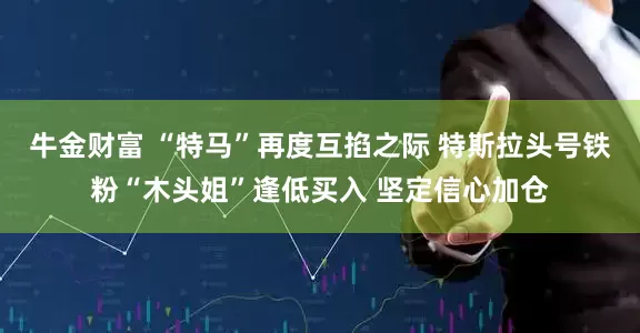 牛金财富 “特马”再度互掐之际 特斯拉头号铁粉“木头姐”逢低买入 坚定信心加仓
