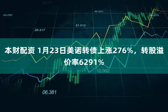 本财配资 1月23日美诺转债上涨276%，转股溢价率6291%