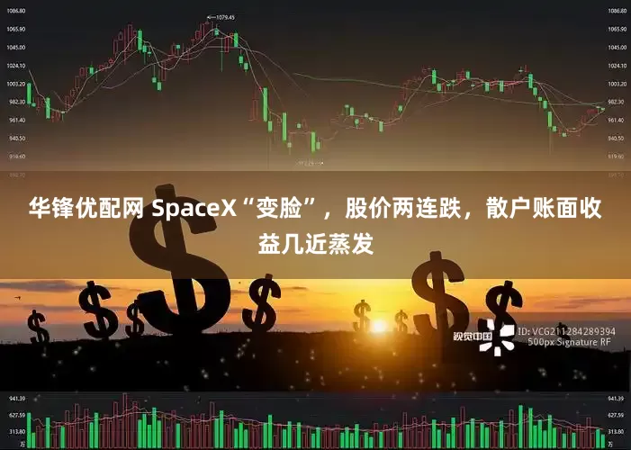 华锋优配网 SpaceX“变脸”,股价两连跌,散户账面收益几近蒸发